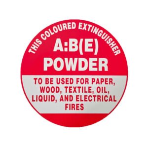 ABE Fire Extinguisher I.D Sign